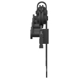 Sliding Door Hardware Kit 213.5 cm Steel Black 4009705