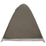 ZNTS Camping Tent Dome 2-Person Brown Waterproof 4009613