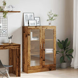 Book Cabinet Old Wood 82.5x30.5x115 cm Engineered Wood 856156