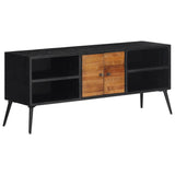 TV Cabinet 112x31x45 cm Solid Reclaimed Teak 358526