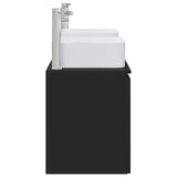 Bathroom Cabinet Set 3 pcs Black 49.5 x 41 x 63 cm 3405638