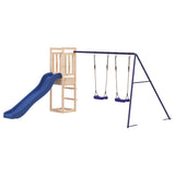 ZNTS Outdoor Playset Solid Wood Pine 3155957