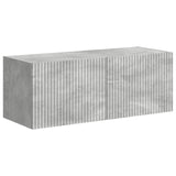 TV Cabinet Set Wall-mounted 6 pcs Concrete Grey Engineered Wood 3409063