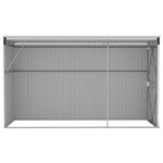 Wall-mounted Garden Shed Anthracite 118x288x178 cm Steel 316227