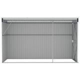 Wall-mounted Garden Shed Anthracite 118x288x178 cm Steel 316227