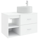 Bathroom Furniture Set 2 pcs White Engineered Wood 3403928