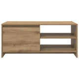 Coffee Table Artisan Oak 102 x 50 x 45 cm Engineered Wood 8017375