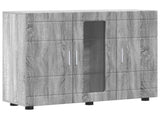 Wooden Cabinet Grey Sonoma 88.5 x 30.5 x 73 cm Engineered Wood 880307