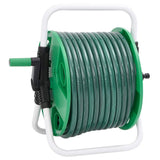 Free Standing Green Hose Reel with Hose Fitting Set 0.75" 20 m PVC 3281513