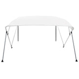 4 Bow Bimini Top White 243x196x137 cm 92368