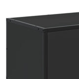 TV Cabinet Black 100x35x41 cm Engineered Wood and Metal 848834