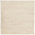 ZNTS Shaggy Rug High Pile Modern Gold 240x240 cm 375350