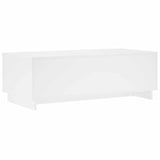 Coffee Table White 102 x 50.5 x 35 cm Engineered Wood 8011450