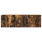 3 Piece TV Cabinet Set Smoked Oak Engineered Wood 3120227