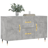 Sideboard Concrete Grey 100x36x60 cm Engineered Wood 828152