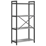 Bookshelf Grey sonoma 60 x 30 x 120 cm Engineered Wood 868392