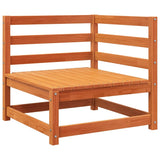 Garden Sofa Set Wax Brown Solid Pine Wood Large Modular 3299367