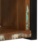 Wall Cube with Shelf Brown 55 x 35 x 40 cm Solid Reclaim wood 4016009