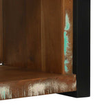 Wall Cube with Shelf Brown 55 x 35 x 40 cm Solid Reclaim wood 4016009