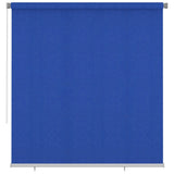 Outdoor Roller Blind 225 cm Blue HDPE 312856