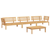 4 Piece Garden Pallet Sofa Set Solid Wood Acacia 3209309