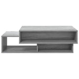 Coffee Table Grey Sonoma 105 x 50 x 32.5 cm Engineered Wood 8000209