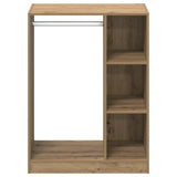 Wardrobe with Shelf with Storage Artisan Oak 77 x 48 x 102 cm 879643