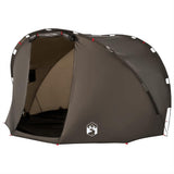 Fishing Tent 5-Person Brown Waterproof 4005321