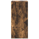 Sideboard Smoked Oak 29,5x34x76 cm Engineered Wood 861638