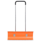 Snow Shovel with Extendable Handle Orange 96 cm Blade Steel 364818