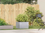 Planter 40x40x40 cm Galvanised Steel 860666