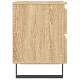 Bedside Cabinet Sonoma Oak 40x35x50 cm Engineered Wood 826898