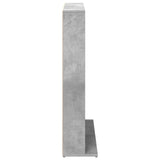 CD Cabinet Concrete Grey 65 x 23.5 x 97.5 cm Engineered Wood 8012680