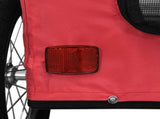 Pet Bike Trailer Red Oxford Fabric and Iron 93950