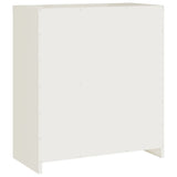 ZNTS File Cabinet White 79x40x90 cm Steel 339732