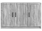 Sideboard Grey Sonoma 89 x 34.5 x 77 cm Engineered Wood 895801