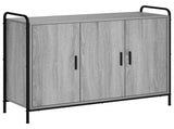 Sideboard Grey Sonoma 98.5 x 33 x 81 cm Engineered Wood 8013839