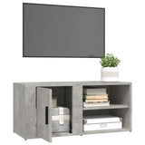 TV Cabinets 2 pcs Concrete Grey 80x31.5x36 cm Engineered Wood 819445