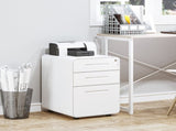 Lockable File Cabinet with 3 Drawers, Vertical Office Drawer for A4, Letter, Legal Size, Anti-tilt T3398P344851