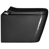 Wall-hung Toilet Ceramic Black 42045640