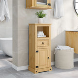 Bathroom Cabinet Corona 45x33x110 cm Solid Wood Pine 4013402