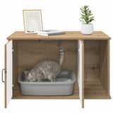 Cat House Artisian Oak 85 x 55 x 50 cm Engineered Wood 8000742