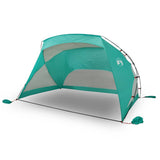 Beach Tent Sea Green 274x178x170/148 cm 185T Polyester 94404