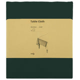 Table Cloth 5 pcs Rectangular Dark Green 140 x 140 cm Polyester 42040207