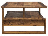 Coffee Table Old Wood 90 x 50 x 40 cm Engineered Wood 8000218