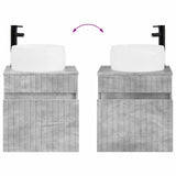 Bathroom Cabinet Set 3 pcs Concrete Grey 49 x 44.5 x 66 cm 3405770