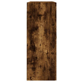 Wall Mounted Cabinet Smoked Oak 69.5x34x90 cm Engineered Wood 835015
