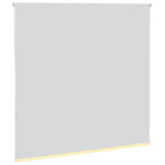 ZNTS Roller Blind Blackout Yellow 160x130 cm Fabric Width 156.6 cm Polyester 4012024