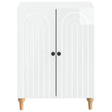 Bathroom Storage Cainet ALKMAAR High Gloss White 896179