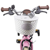 Kids Bike 16 Inches for 4-6 Years Old Light Pink 42009437
